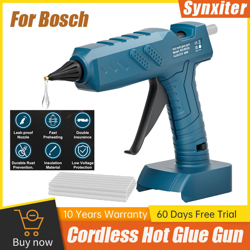 Hot Melt Glue Gun Cordless - Synxiter Cordless Hot Melt Glue Gun