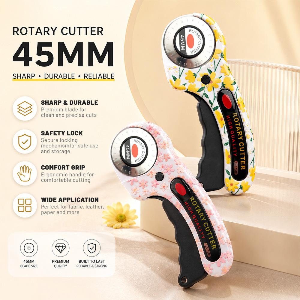 Rotary Cutter For Fabric 45Mm - Rotary Cutter 45mm Card Paper Sewing
