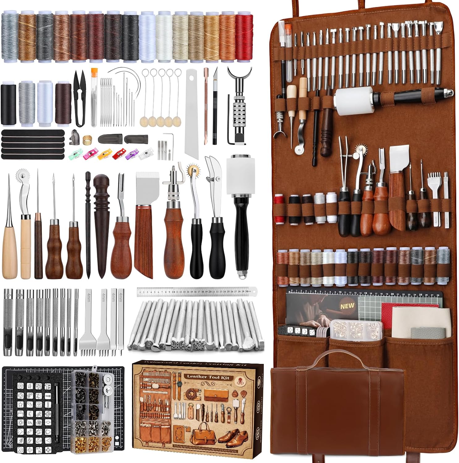 Sewing - Leather Working Kit, Leather Working Tools