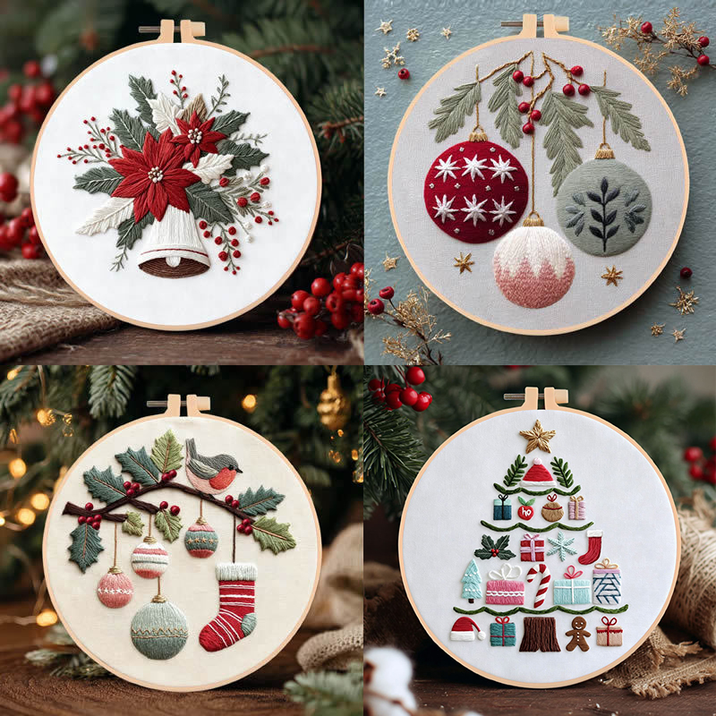 DIY Embroidery Christmas Tree  - Embroidery review and price