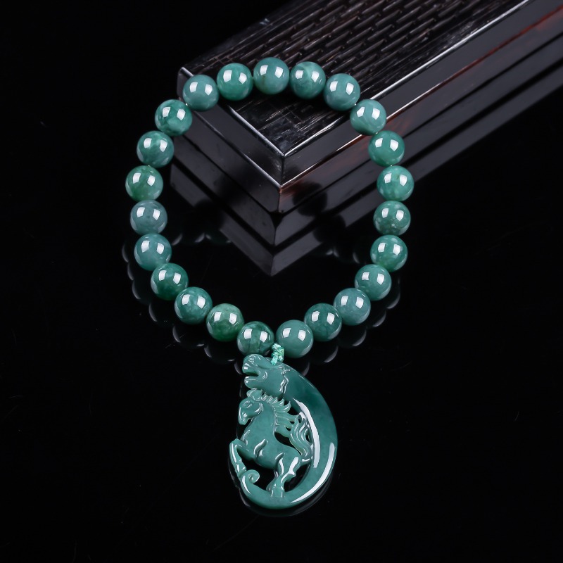 Natural Jadeite Blue Water Zod - Beading review and price
