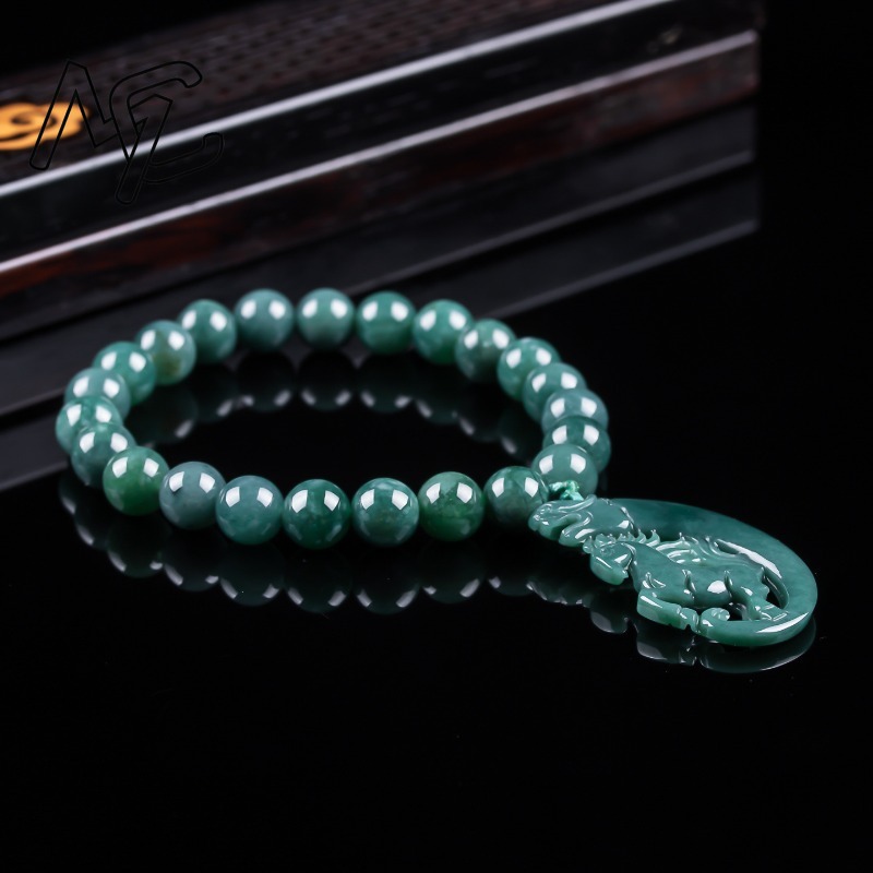Natural Jadeite Blue Water Zod - Beading review and price
