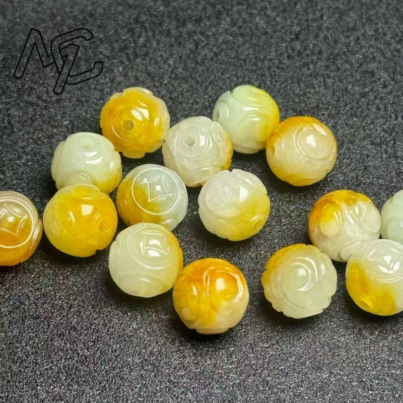5pcs Natural Yellow Emerald Ja - Beading review and price