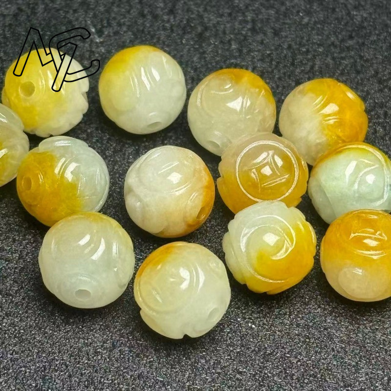 5pcs Natural Yellow Emerald Ja - Beading review and price