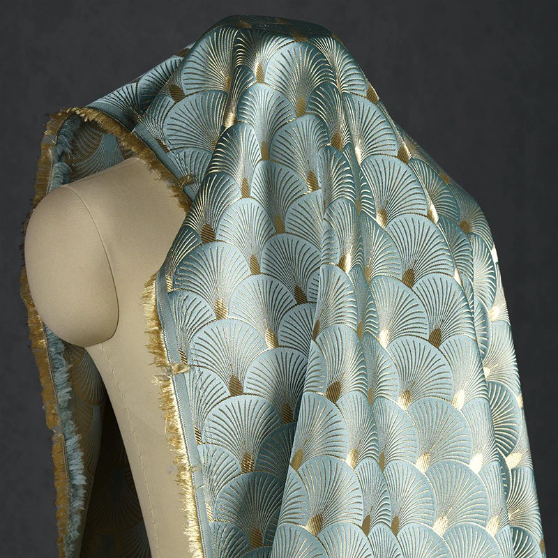 Ginkgo Leaf Fan Shaped Jacquar - Sewing review and price
