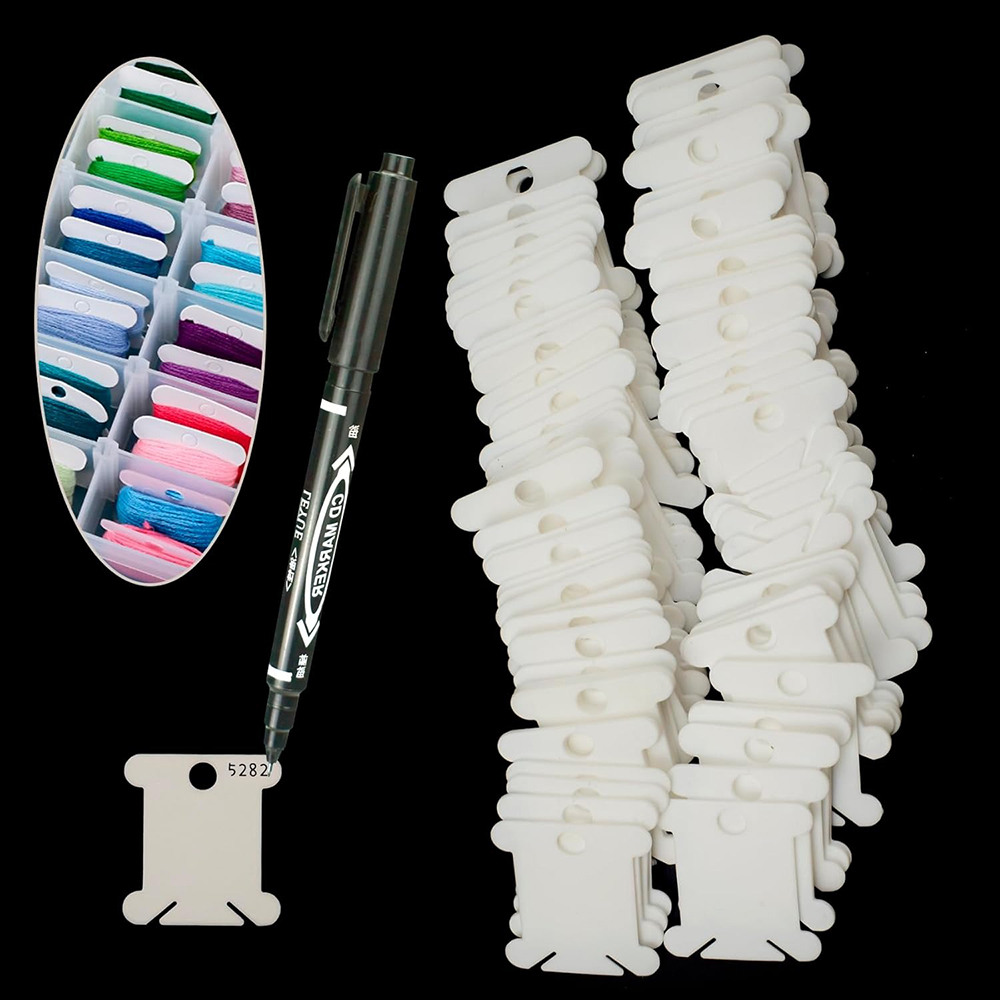 Embroidery Floss Organizer 18  - Cotton Embroidery Thread Skeins review and price