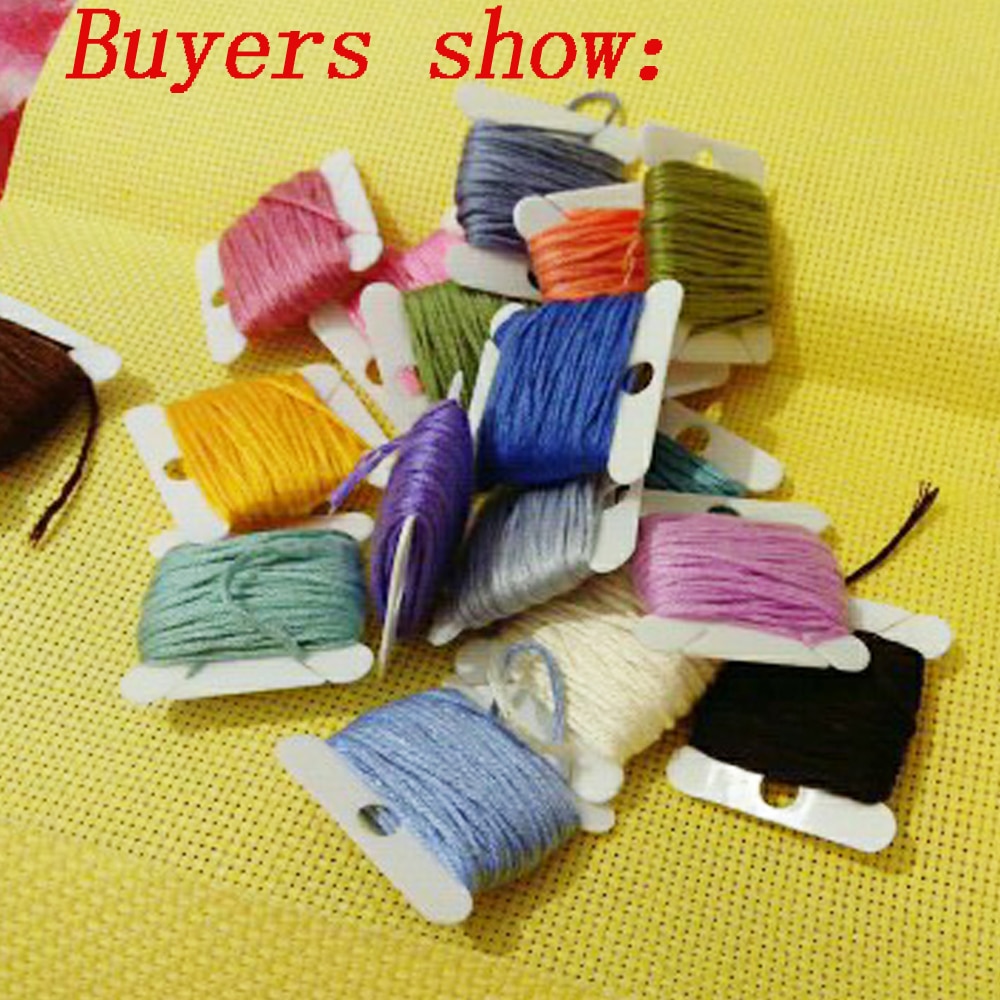 30pcs Plastic Floss Bobbins Se - Cotton Embroidery Thread Skeins review and price