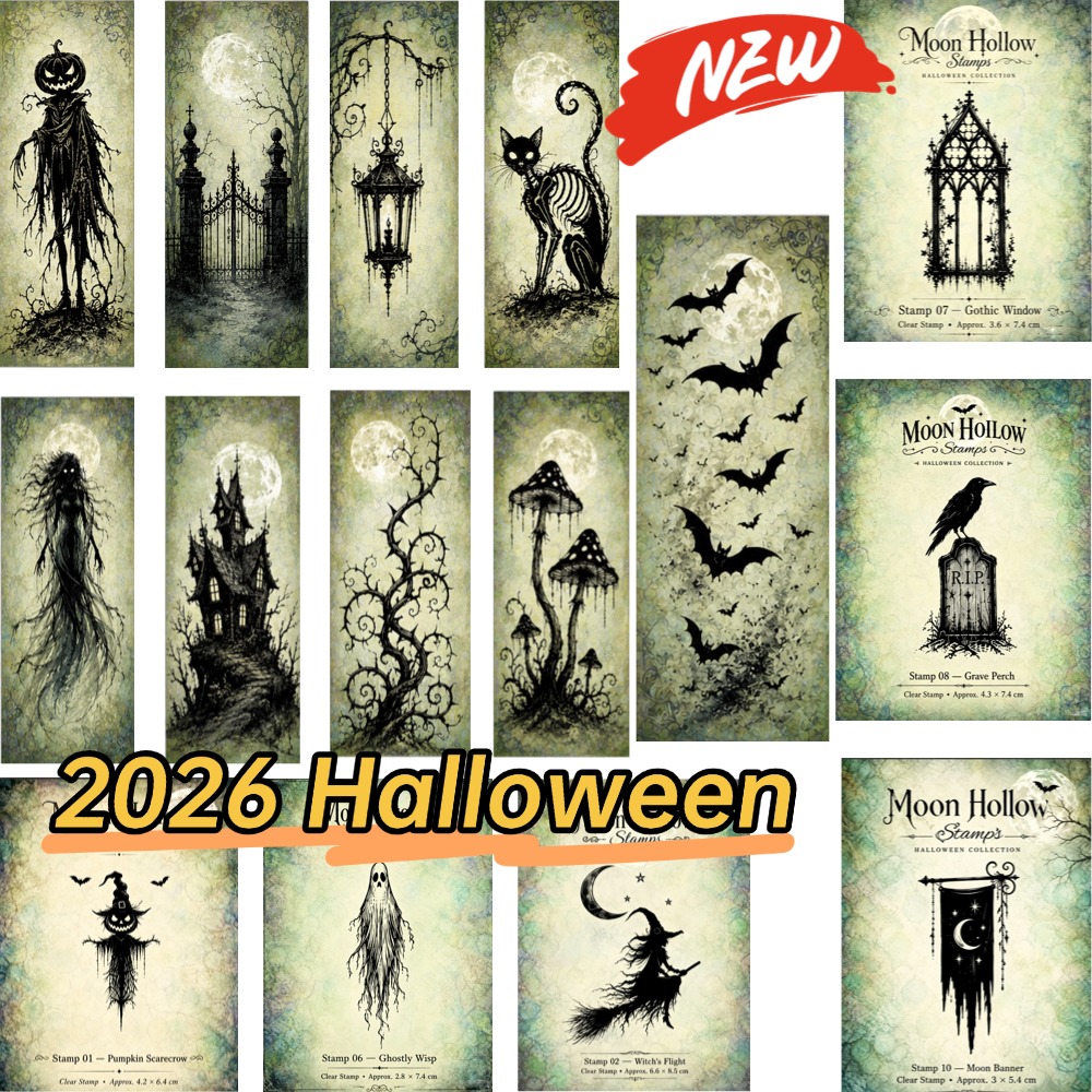 The Witch Riding a Broom Clear - Clear Silicone Stamps For Card Making review and price