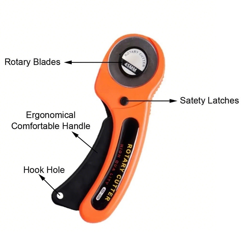 45MM Roller Wheel Knife Cloth  - Rotary Cutter For Fabric 45Mm review and price