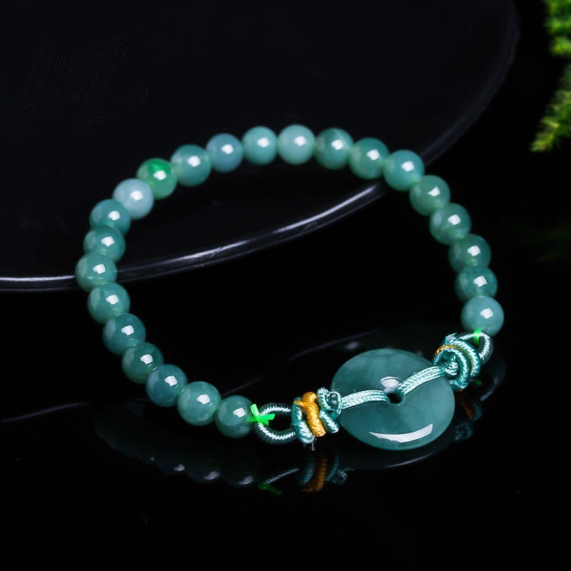 Natural Real Emerald Blue Wate - Beading review and price