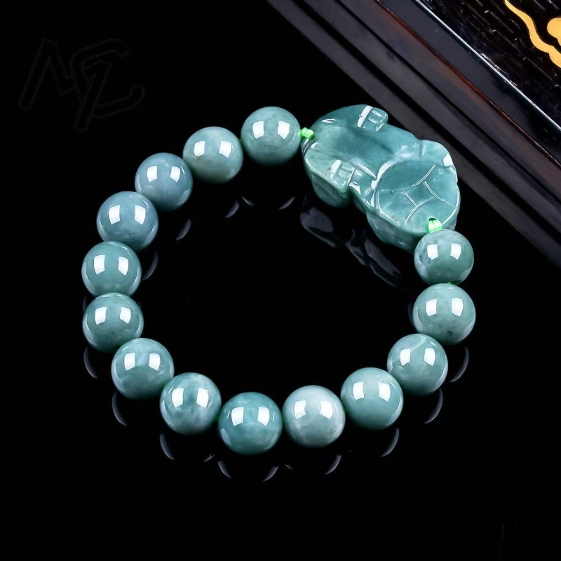 Natural Real Emerald Blue Wate - Beading review and price