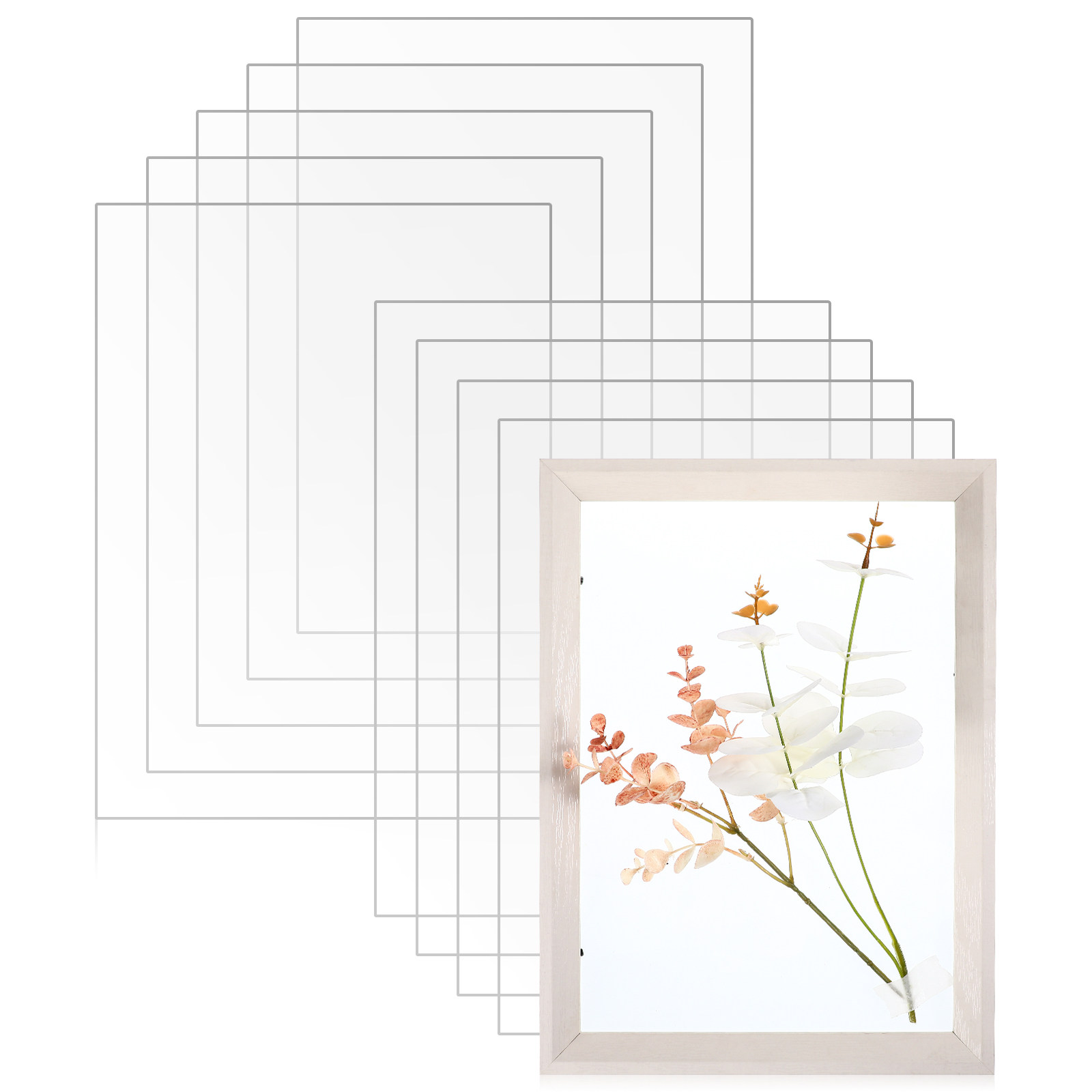10pcs Clear Plastic Sheets A4  - Painting Supplies review and price