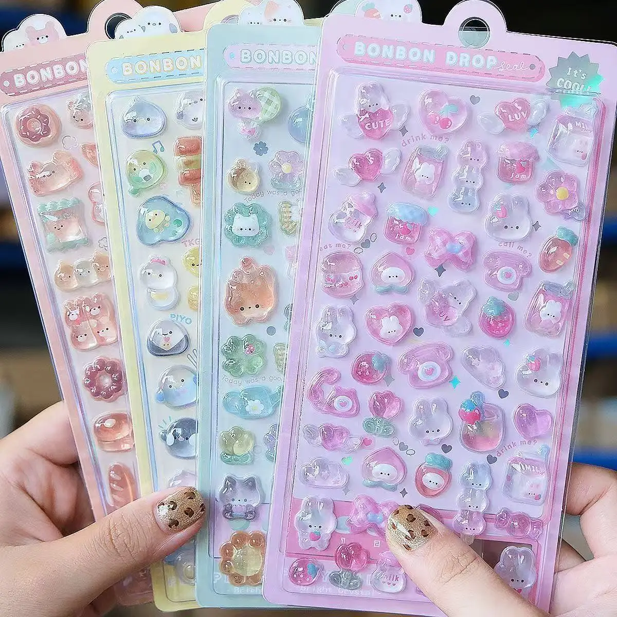 =-=2027Kawaii 3D Jelly Resin S - Scrapbooking review and price