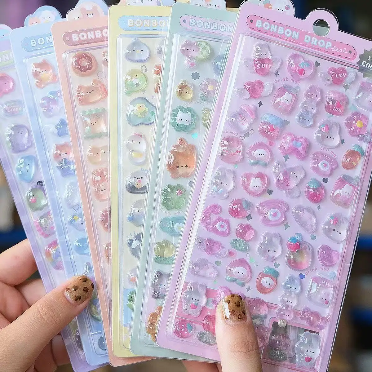 =-=2027Kawaii 3D Jelly Resin S - Scrapbooking review and price