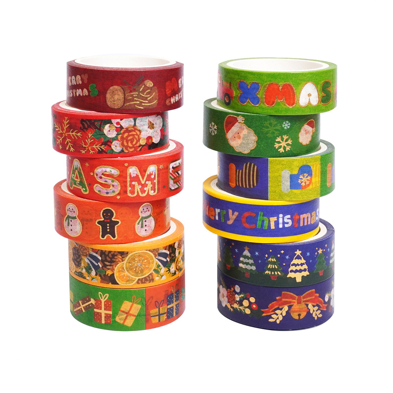 12 Rolls Of Vintage Christmas  - Scrapbooking review and price