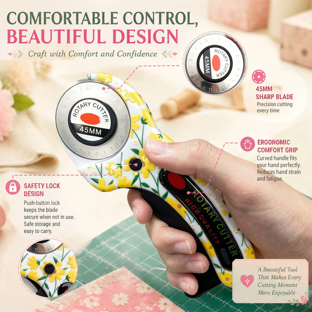 Rotary Cutter 45mm Card Paper  - Rotary Cutter For Fabric 45Mm review and price