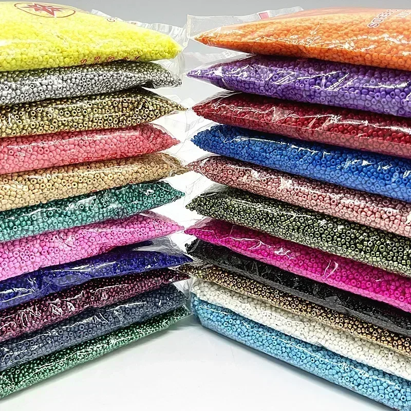 10g Colorful Glass Seed Beads  - Glass Seed Beads 2Mm Jewelry Making review and price