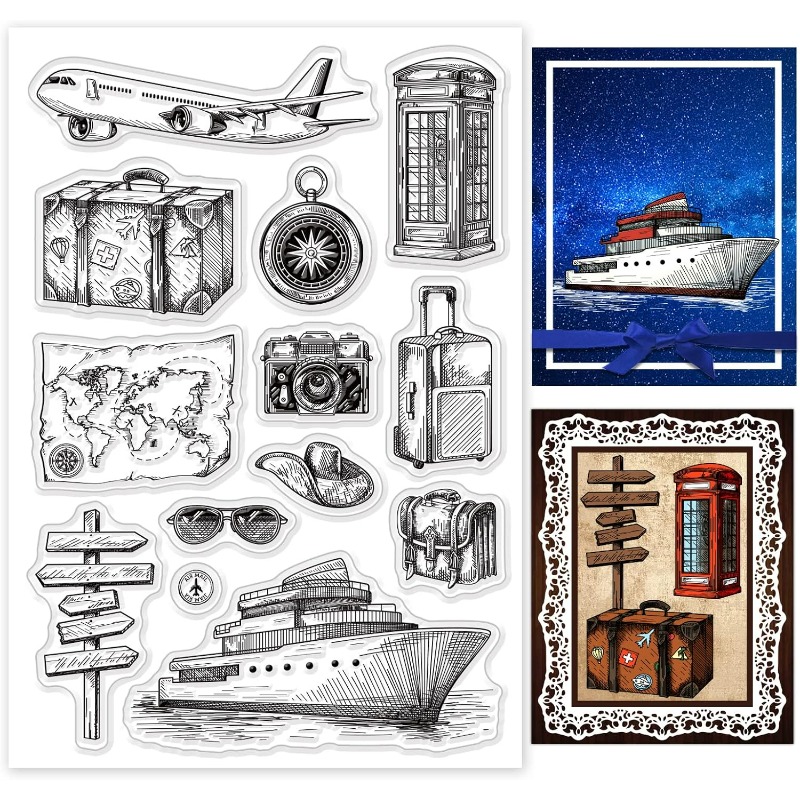 Travel Silicone Clear Stamp Ai - Clear Silicone Stamps For Card Making review and price