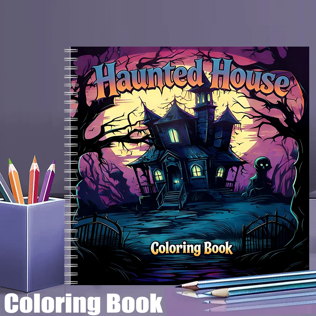 Haunted House Coloring Book fo - Painting Supplies review and price