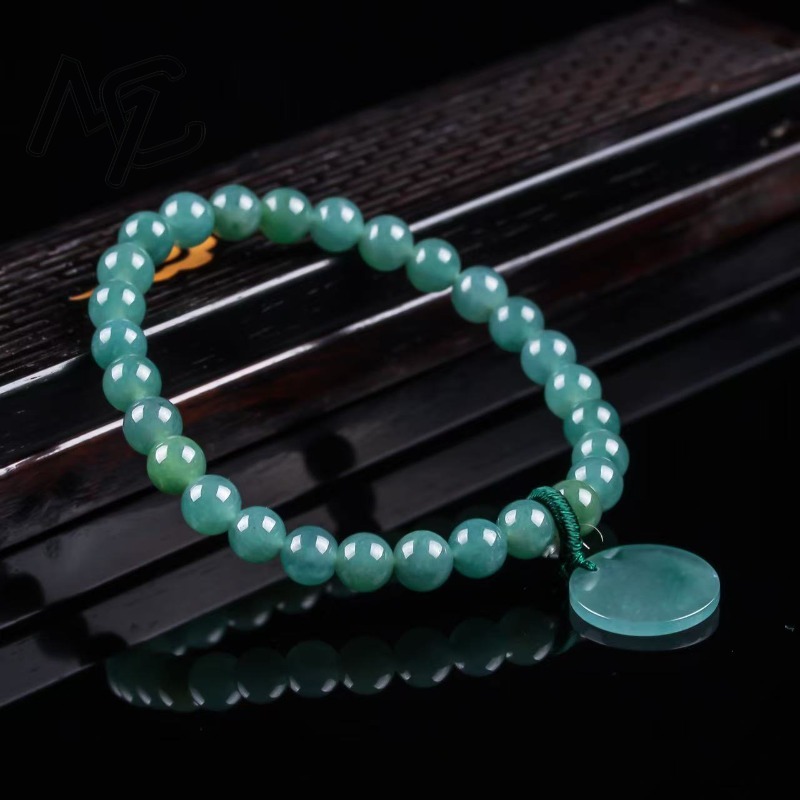 Natural Jadeite Blue Water Not - Beading review and price