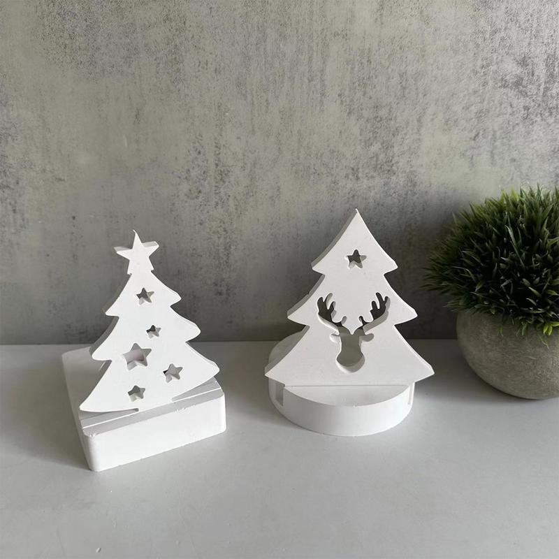 Christmas Tree Candle Base Sil - Silicone Epoxy Resin Molds Set review and price