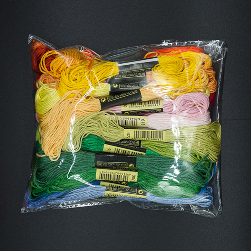 C 24/100/50 Multicolor Cross   - Cotton Embroidery Thread Skeins review and price