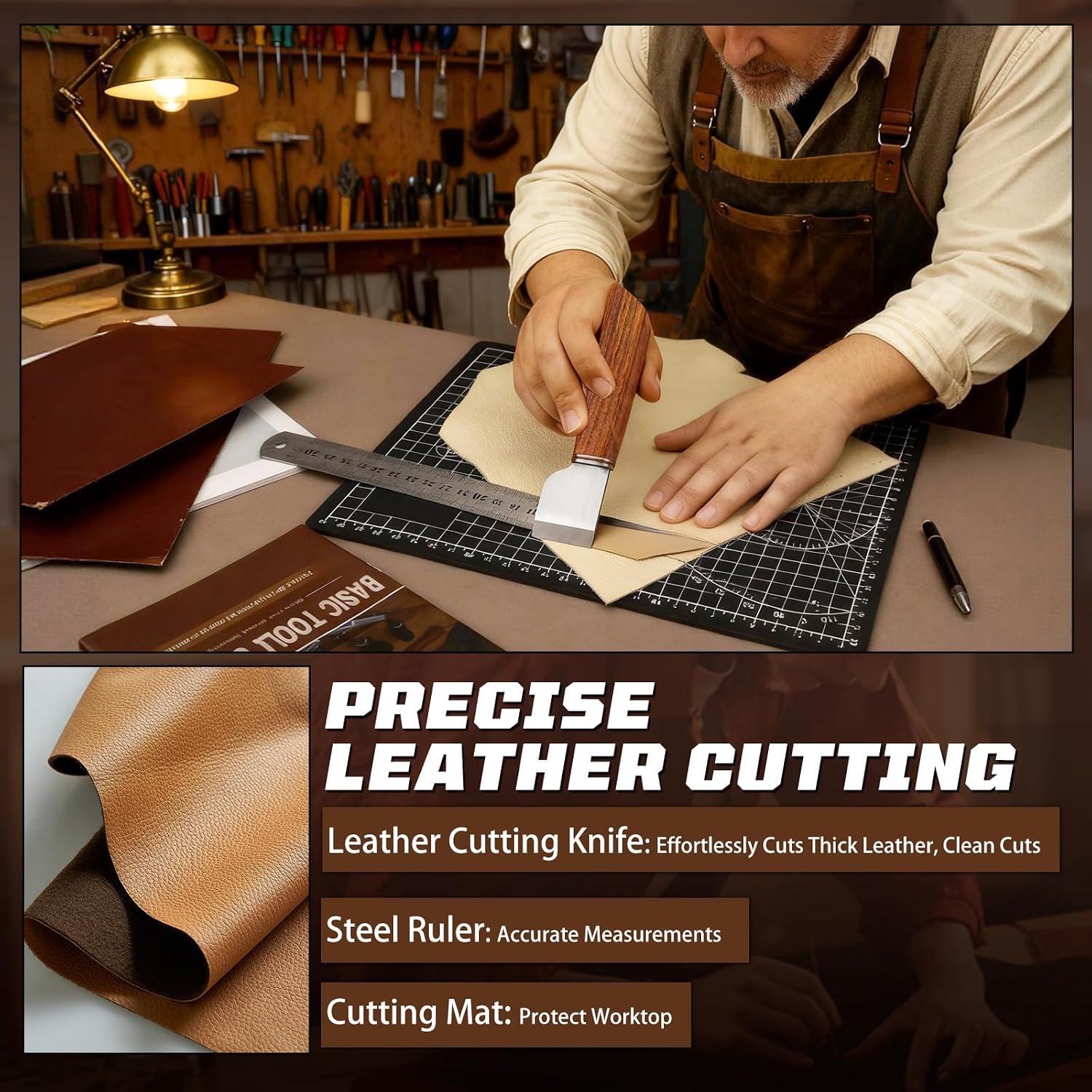 Leather Working Kit, Leather W - Sewing review and price
