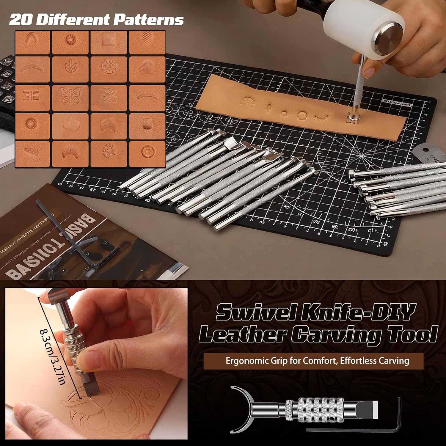 Leather Working Kit, Leather W - Sewing review and price