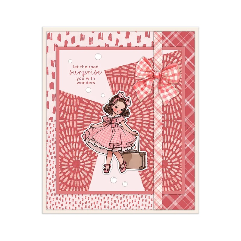 Suncraft Lovely Traveling Litt - Clear Silicone Stamps For Card Making review and price