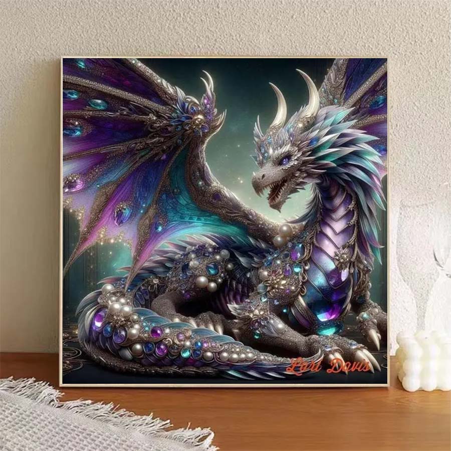 1 piece 5D DIY flocking cloth, - 5D Diamond Painting Kit Full Drill review and price