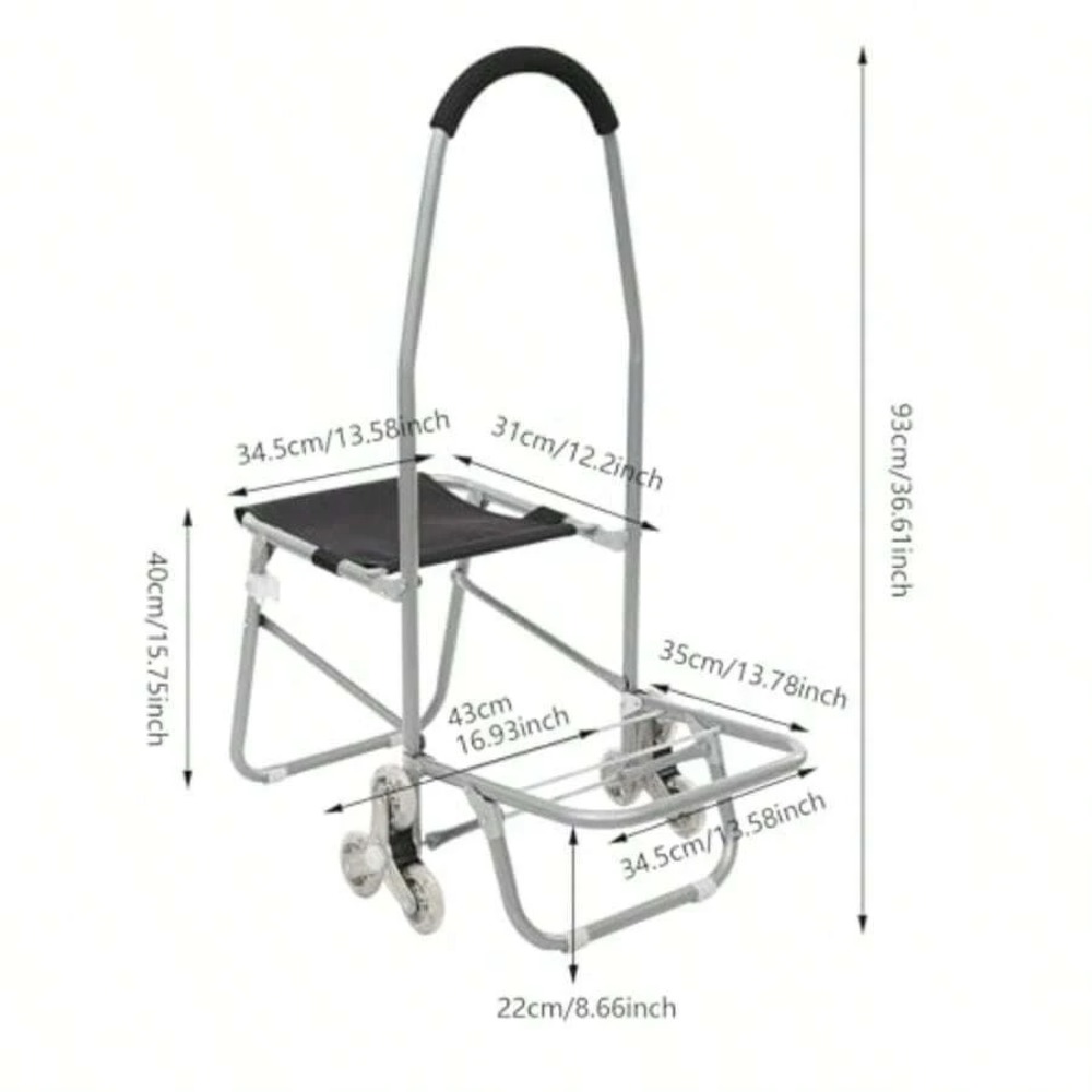 3 Wheel Folding Art Cart with  - Painting Supplies review and price